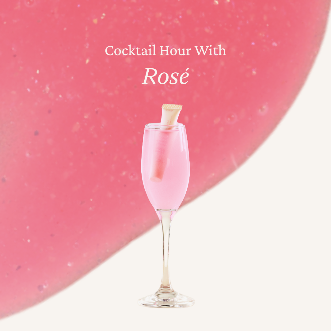Lip Cocktail - Rose | Nourishing Lip Balm with Peptide–Ceramide Complex
