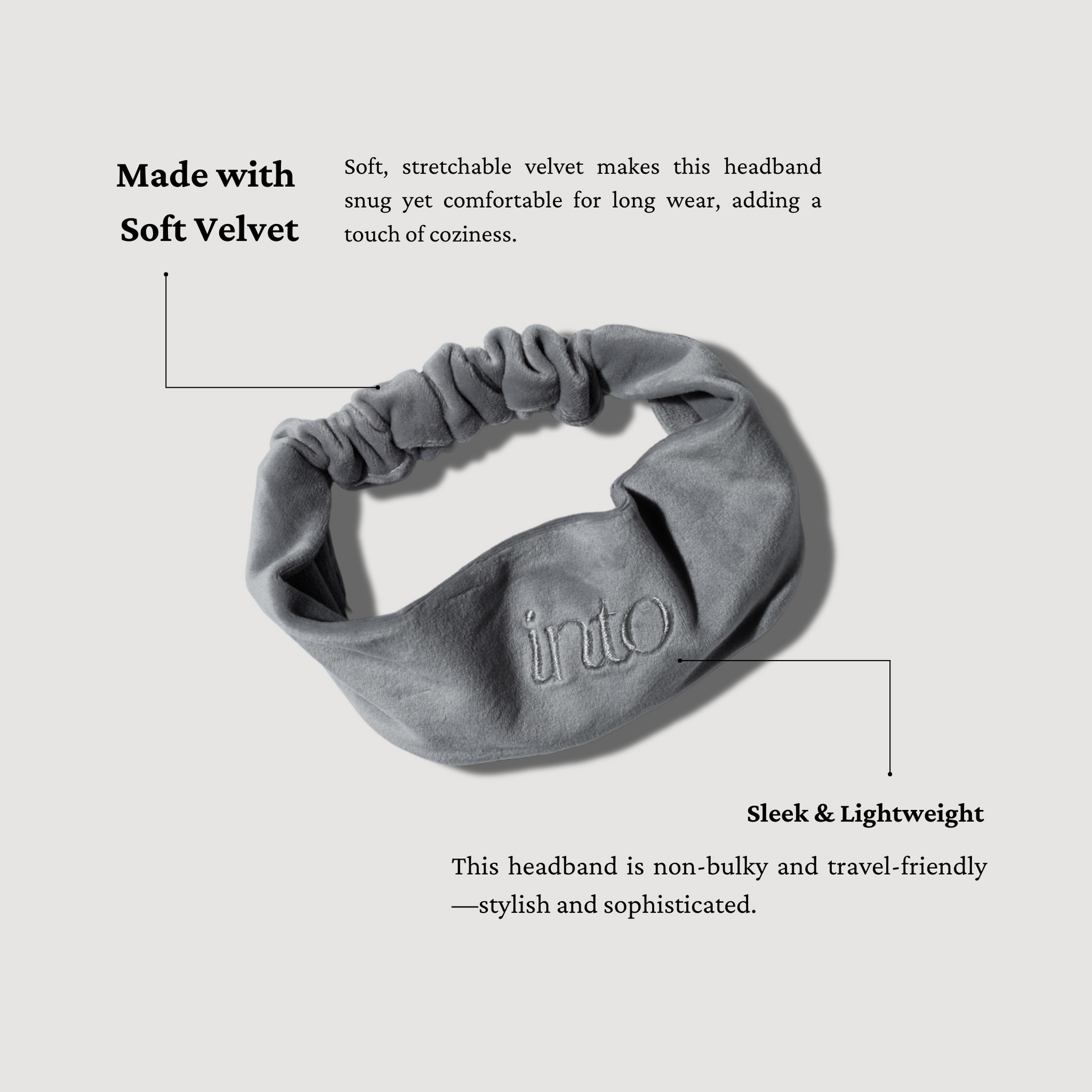 Pure Comfort Pair: Bamboo Towel & CushyWrap Velvet Headband