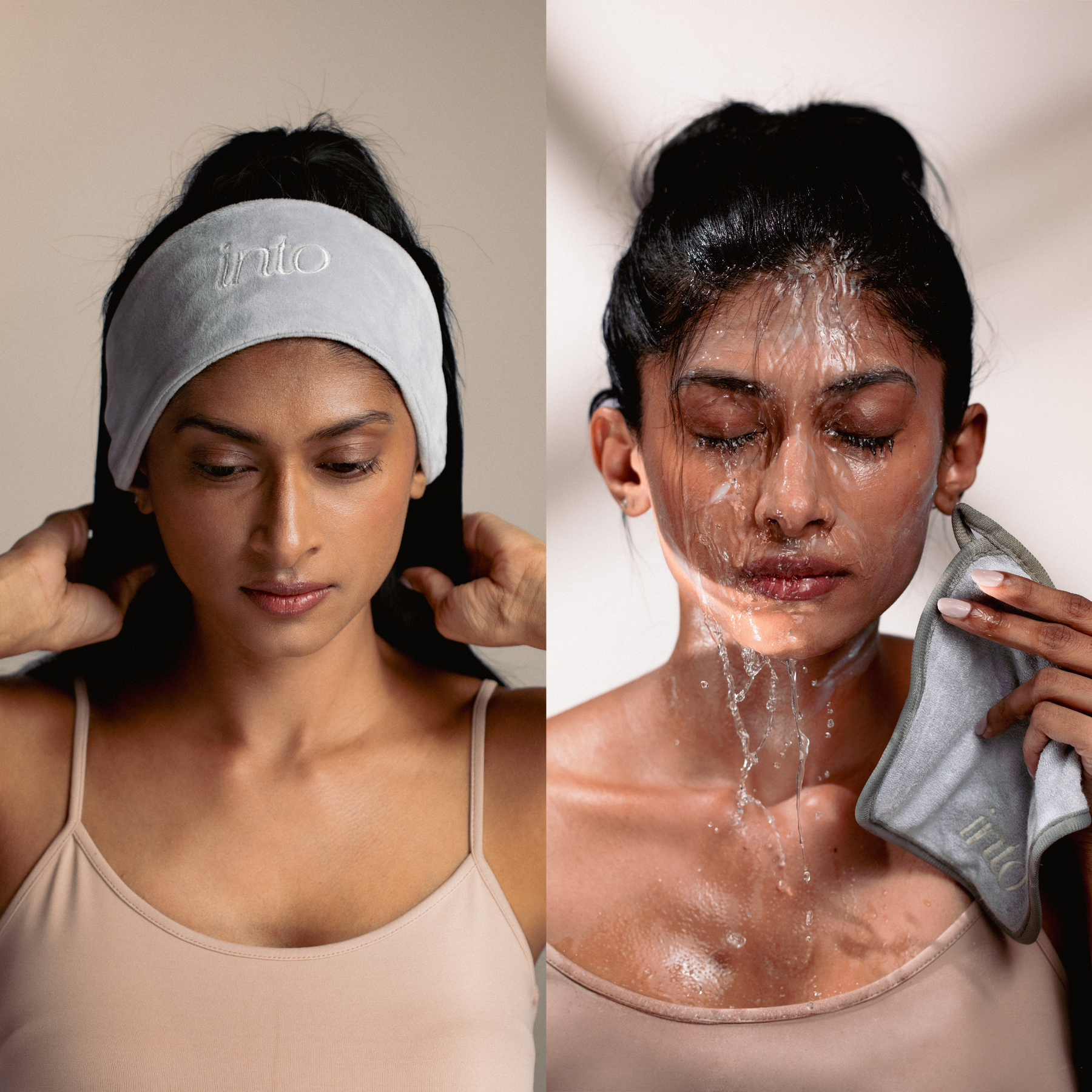 Pure Comfort Pair: Bamboo Towel & CushyWrap Velvet Headband