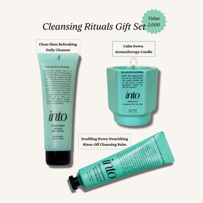 Gift Sets in 3 Variants - Deep Clean Essentials, Cleansing Rituals, Unwinding Essentials